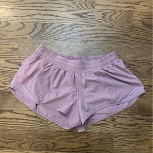 lululemon athletica Pink Run Shorts